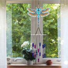 Cargar imagen en el visor de la galería, Carillón Diamond Painting con Libélula
