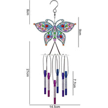 Cargar imagen en el visor de la galería, Carillón Diamond Art Mariposa