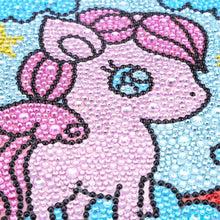 Cargar imagen en el visor de la galería, Diamond Painting 5D Niños Unicornio con Marco de Foto