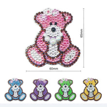 Cargar imagen en el visor de la galería, Llavero Diamond Painting 5D Oso 5 Piezas