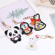 Cargar imagen en el visor de la galería, Llavero Diamond Painting 5D Animales Cartoon