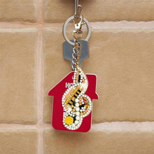 Cargar imagen en el visor de la galería, Llavero Diamond Painting 5D Melodía 5 Piezas
