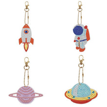 Cargar imagen en el visor de la galería, Llavero Diamond Painting 5D Universo