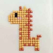 Cargar imagen en el visor de la galería, Conjunto de Pegatinas Diamond Painting con Animales para Niños