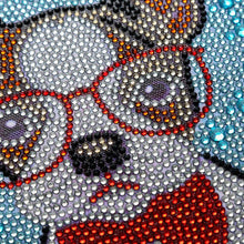 Cargar imagen en el visor de la galería, Kit Diamond Painting 5D para Niños - Perro con Marco de Fotos