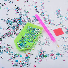 Cargar imagen en el visor de la galería, Diamond Painting 5D Cerdito para Niños con Marco de Fotos