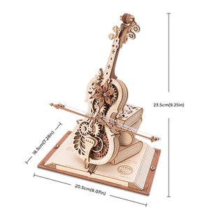 Puzzle 3D Violonchelo mágico