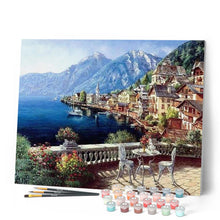 Cargar imagen en el visor de la galería, Pintar Por Números - Vistat Del Puerto - Figuredart - Paisajes