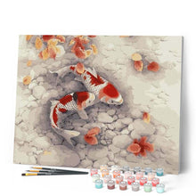 Cargar imagen en el visor de la galería, Pintar Por Números - Peces De Colores - Figuredart - Animales Peces