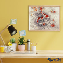 Cargar imagen en el visor de la galería, Pintar Por Números - Peces De Colores - Figuredart - Animales Peces