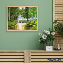 Cargar imagen en el visor de la galería, Pintar Por Números - Cisnes - Figuredart - Paisajes