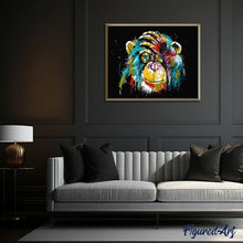 Cargar imagen en el visor de la galería, Pintar Por Números - OrangutÁ n Pop Art - Figuredart - Animales Pop Art