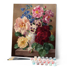 Cargar imagen en el visor de la galería, Pintar Por Números - Perfección - Figuredart - Flores