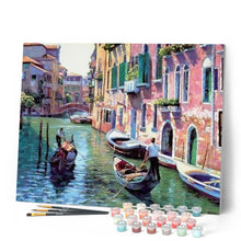 Cargar imagen en el visor de la galería, Pintar Por Números - Venecia - Figuredart - Ciudades