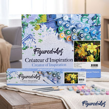 Cargar imagen en el visor de la galería, Pintar Por Números - Clivia Amarilla - Figuredart - Flores
