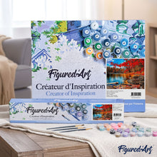Cargar imagen en el visor de la galería, Pintar Por Números - Paisaje Con Hojas - Figuredart - Paisajes