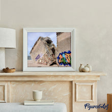 Cargar imagen en el visor de la galería, Pintar Por Números - Casa Destruida Con Graffiti - Figuredart - Paisajes