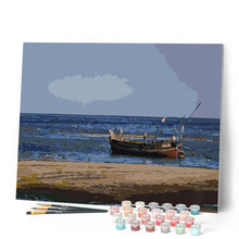 Cargar imagen en el visor de la galería, Pintar Por Números - Barco De Madera - Figuredart - Barcos