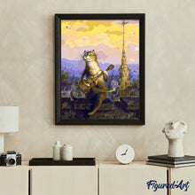 Cargar imagen en el visor de la galería, Pintar Por Números - Gato Con Guitarra - Figuredart - Animales Gatos