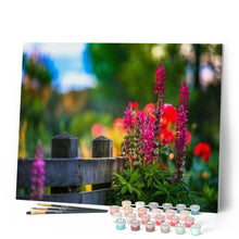 Cargar imagen en el visor de la galería, Pintar Por Números - Flor Por La Barandilla - Figuredart - Flores