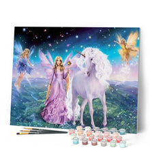 Cargar imagen en el visor de la galería, Pintar Por Números - Unicornio Mágico - Figuredart - Infantil