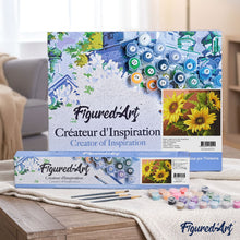 Cargar imagen en el visor de la galería, Pintar Por Números - Girasol Abierto - Figuredart - Flores