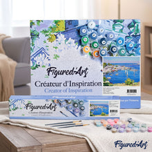 Cargar imagen en el visor de la galería, Pintar Por Números - Puerto 2 - Figuredart - Barcos Paisajes