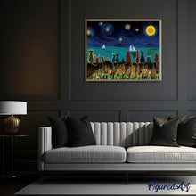 Cargar imagen en el visor de la galería, Pintar Por Números - Noche Estrellada - Figuredart - Animales Barcos