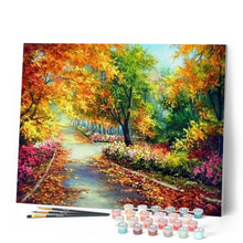 Cargar imagen en el visor de la galería, Pintar Por Números - Carretera De Arce - Figuredart - Paisajes