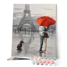Cargar imagen en el visor de la galería, Pintar Por Números - Plaza De París - Figuredart - Ciudades Romanticismo