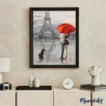 Cargar imagen en el visor de la galería, Pintar Por Números - Plaza De París - Figuredart - Ciudades Romanticismo