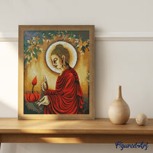 Cargar imagen en el visor de la galería, Pintar Por Números - Buda - Figuredart - Religión