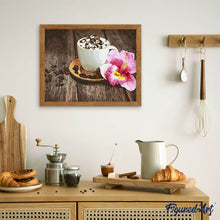 Cargar imagen en el visor de la galería, Pintar Por Números - Flor De Café - Figuredart - Flores