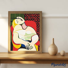 Cargar imagen en el visor de la galería, Pintar Por Números - Picasso - Figuredart - Picasso Principiantes Reproducción De Obras De Arte