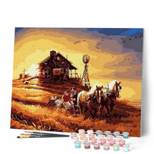 Cargar imagen en el visor de la galería, Pintar Por Números - Parachoques - Figuredart - Animales Paisajes