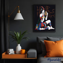 Cargar imagen en el visor de la galería, Pintar Por Números - Mujer Maquillandose - Figuredart - Deseos De Otros Lugares