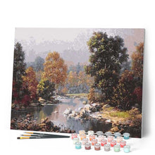 Cargar imagen en el visor de la galería, Pintar Por Números - Paisaje Forestal - Figuredart - Paisajes