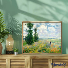 Cargar imagen en el visor de la galería, Pintar Por Números - Campo De Amapolas Monet - Figuredart - Paisajes