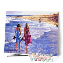 Cargar imagen en el visor de la galería, Pintar Por Números - Bella Playa - Figuredart - Paisajes