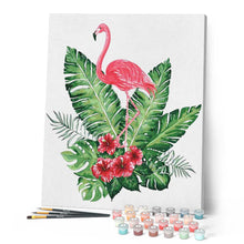 Cargar imagen en el visor de la galería, Pintar Por Números - Flores Del Flamenco - Figuredart - Flores