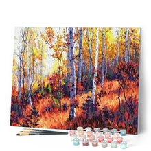 Cargar imagen en el visor de la galería, Pintar Por Números - Bosque Primaveral - Figuredart - Paisajes