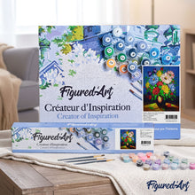Cargar imagen en el visor de la galería, Pintar Por Números - Floral Tranquila - Figuredart - Flores