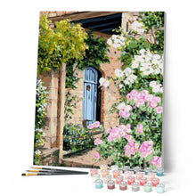 Cargar imagen en el visor de la galería, Pintar Por Números - Hanabusa - Figuredart - Flores Paisajes