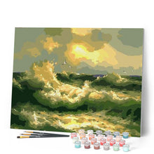 Cargar imagen en el visor de la galería, Pintar Por Números - Mar Tempestuoso - Figuredart - Paisajes
