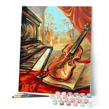 Cargar imagen en el visor de la galería, Pintar Por Números - El Sonido De La Música (Ii) - Figuredart - Música