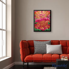 Cargar imagen en el visor de la galería, Pintar Por Números - Flamencos Rosas - Figuredart - Animales
