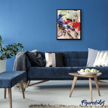 Cargar imagen en el visor de la galería, Pintar Por Números - Bloques De Colores Abstractos - Figuredart - Pintura Abstracta