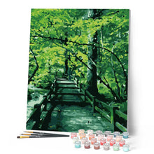 Cargar imagen en el visor de la galería, Pintar Por Números - Corredor De Árboles - Figuredart - Paisajes Árboles