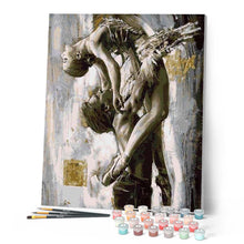 Cargar imagen en el visor de la galería, Pintar Por Números - Belleza De La Fuerza - Figuredart - Baile Desnudos Romanticismo
