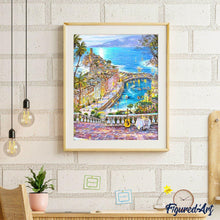Cargar imagen en el visor de la galería, Pintar Por Números - Balneario De Oro - Figuredart - Ciudades